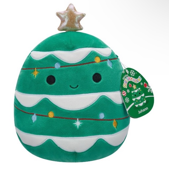 Squishmallows Toys Nwt Johann Christmas Tree Squishmallow Poshmark